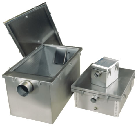 SSGT range of grease traps