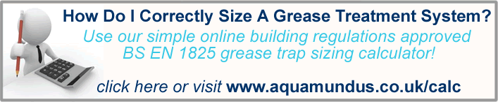 How to size a grease trap online calculator