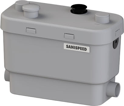 Saniflow Sanispeed + Commerical Grey Water Lifting Station