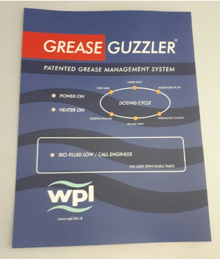 Grease Guzzler V2 - LED Panel Sticker