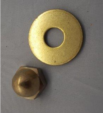 Quatrix-K V2 & V3 BRASS SCREWS & WASHERS FOR COVER (PK6)