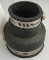 FlexiPlumb 75-50 mm (3″-2″) Reducer Rubber Black