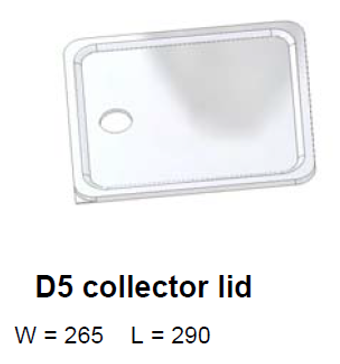 Grease Guardian Container Lid D5 ALL