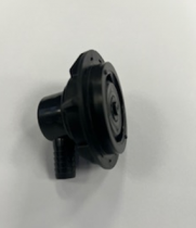 Grease Pak Black Screw Connector - 1900L black connector for Grease Pak