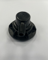 Grease Pak Black Screw Connector - 1900L black connector for Grease Pak